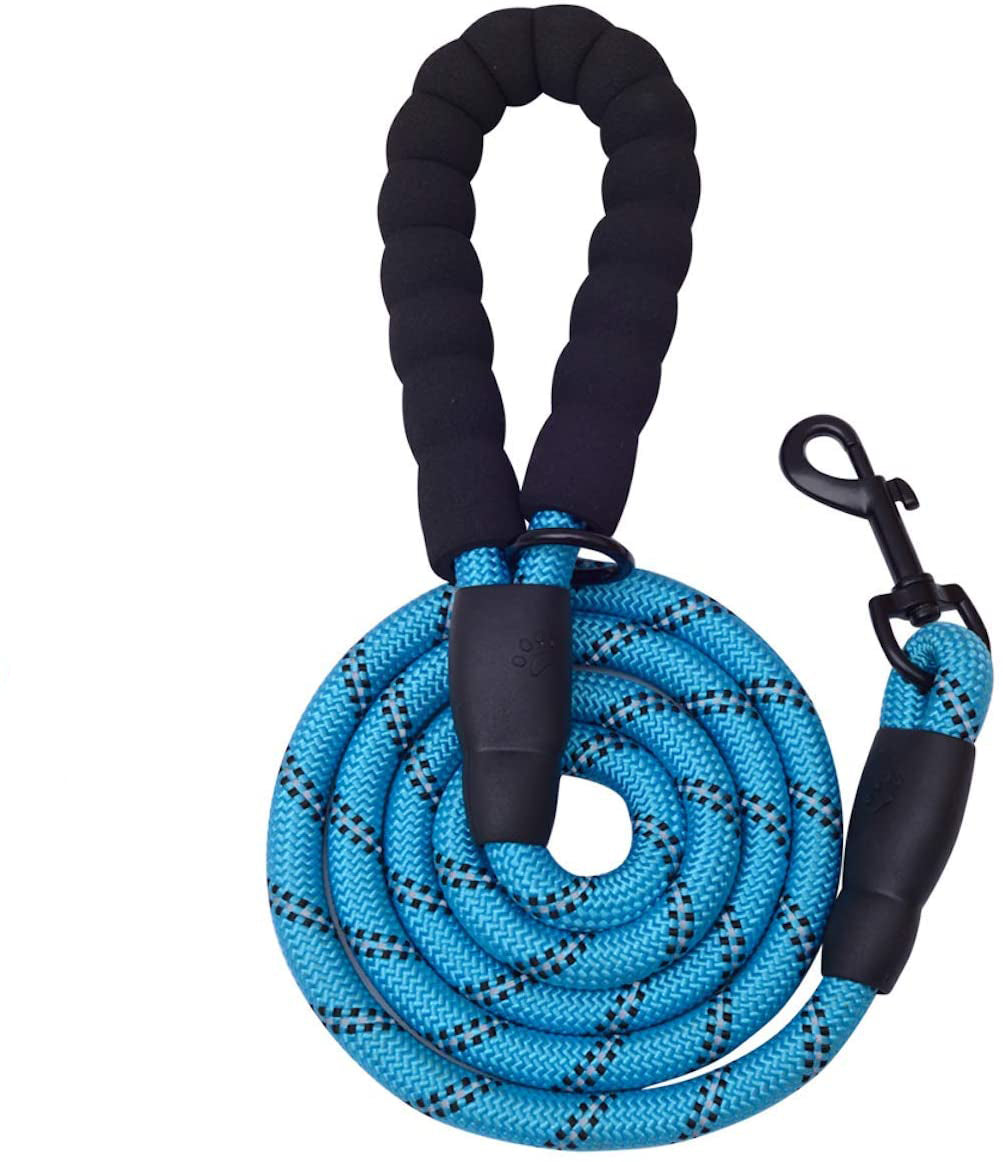 Dog Leash for Large and Medium Dogs-Blue set of 5