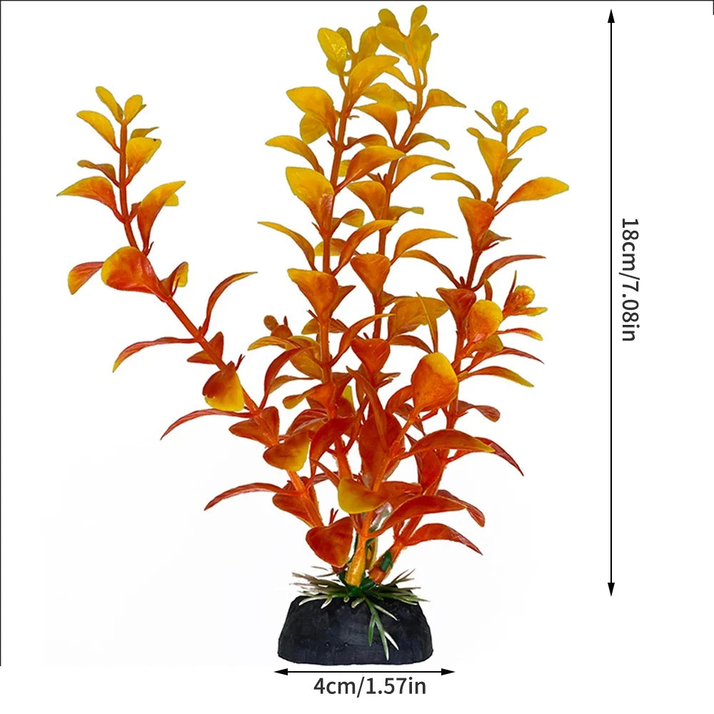 1PC Plastic Simulated Aquatic Plants For Fish Tank, Aquarium Decoration,