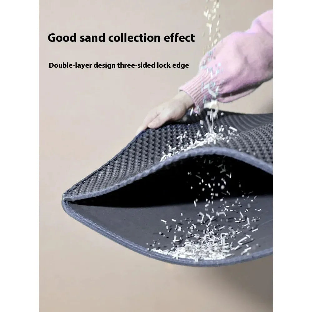 Cat Litter Mat Waterproof Double Layer