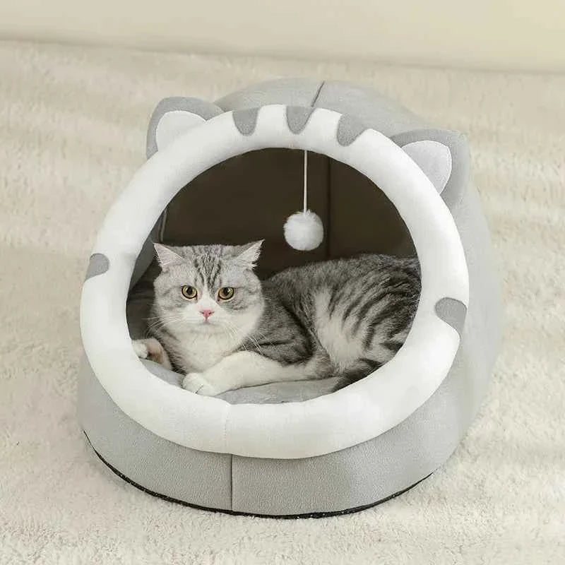 Cozy Cave Cat Bed