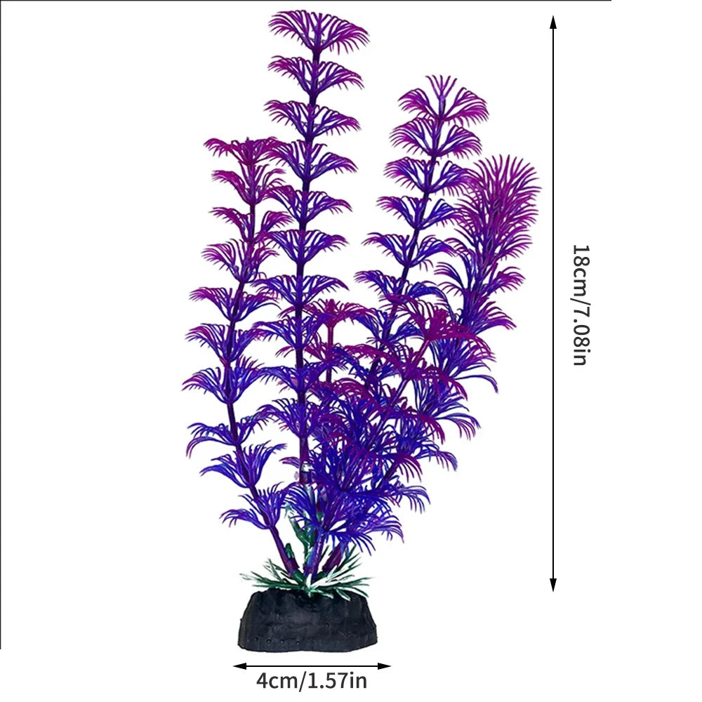 1PC Plastic Simulated Aquatic Plants For Fish Tank, Aquarium Decoration,