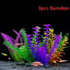 1PC Plastic Simulated Aquatic Plants For Fish Tank, Aquarium Decoration,