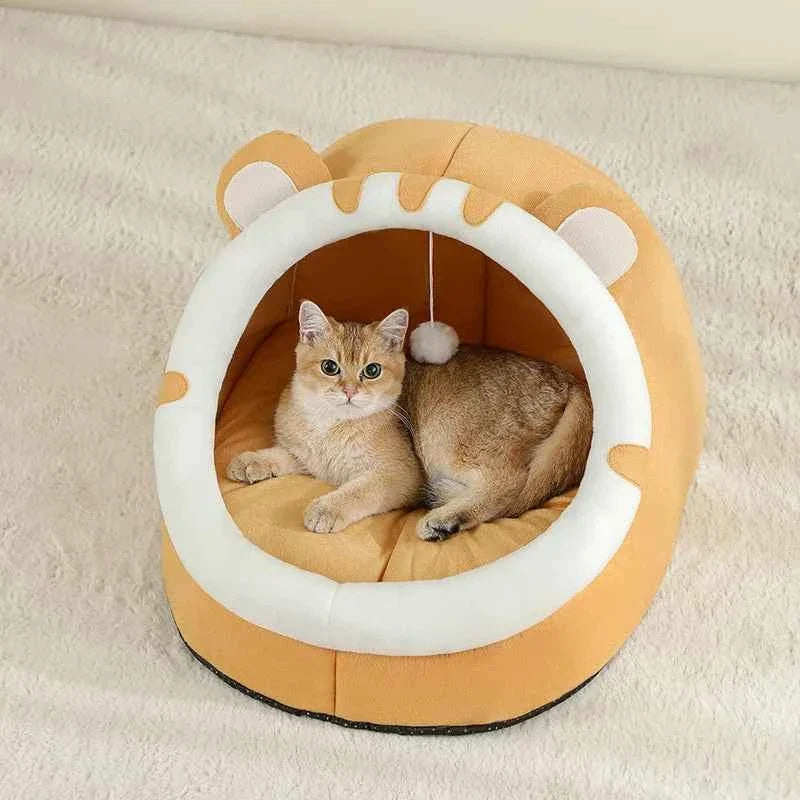 Cozy Cave Cat Bed