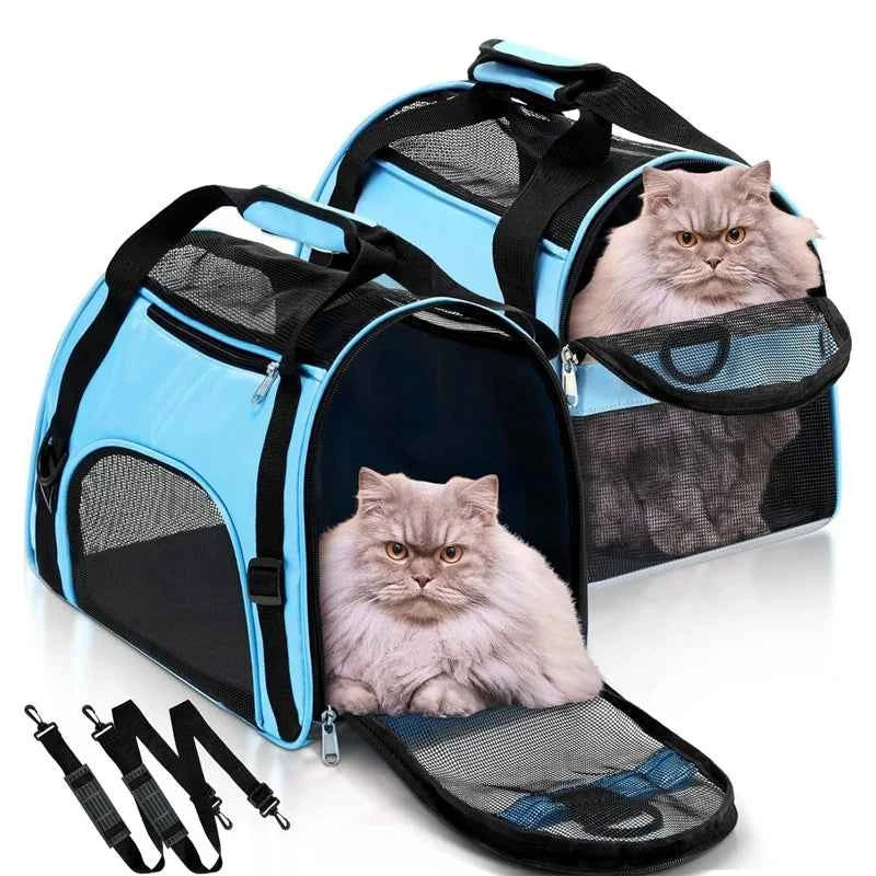 Cat & Dog Carrier Bag – Breathable Travel Handbag