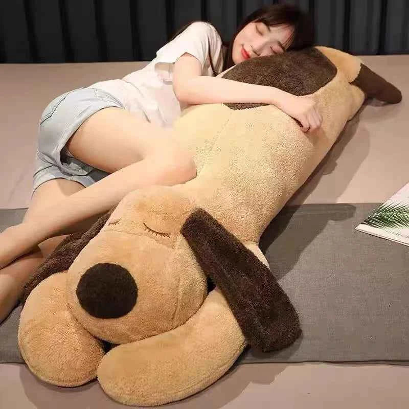 Giant Sleeping Dog Toy
