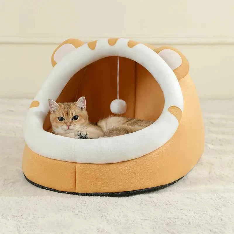 Cozy Cave Cat Bed