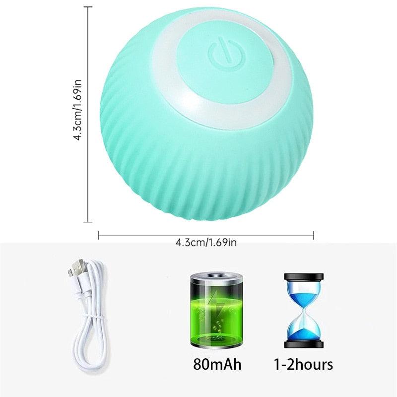 Smart Cat Rolling Ball Toy Rechargeable