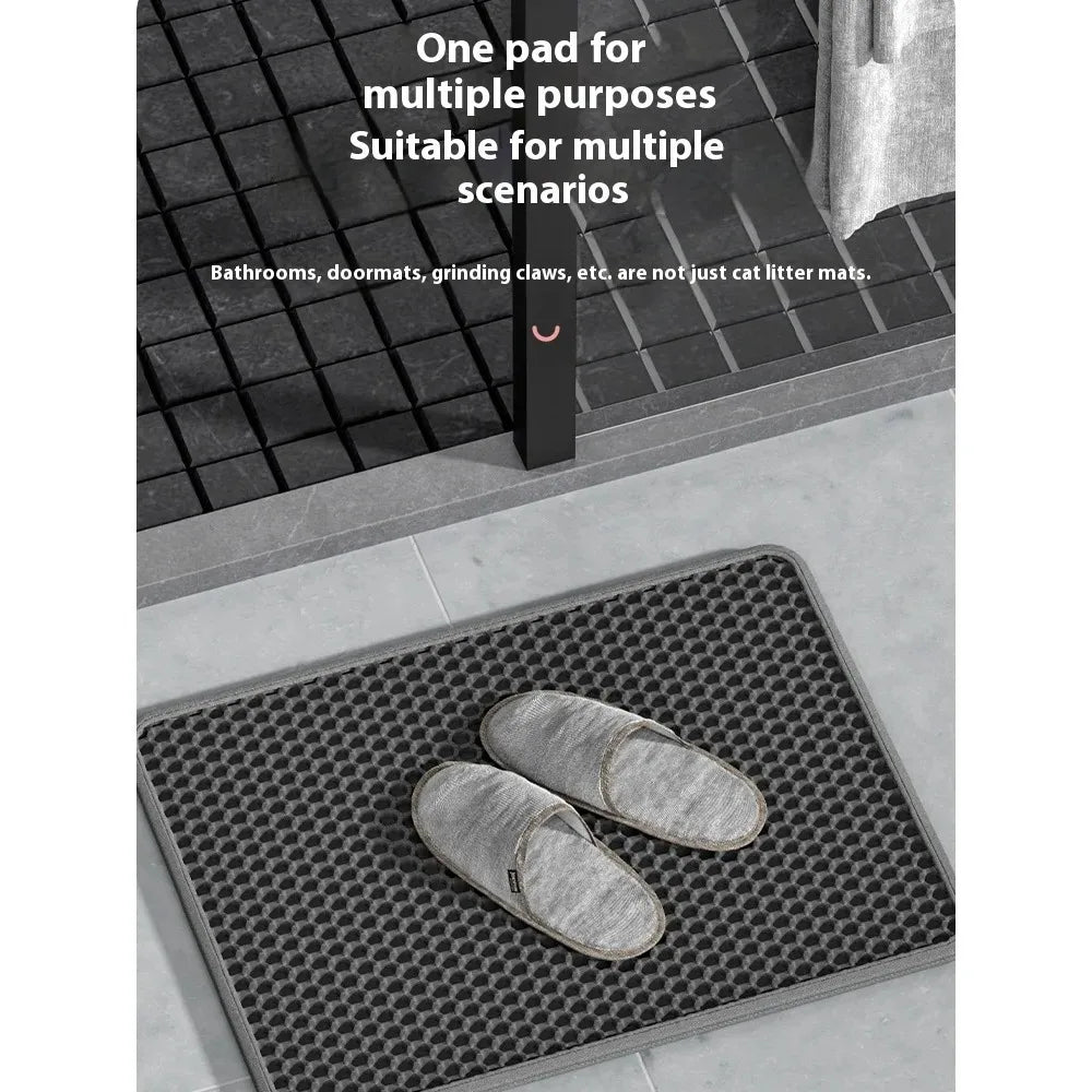 Cat Litter Mat Waterproof Double Layer