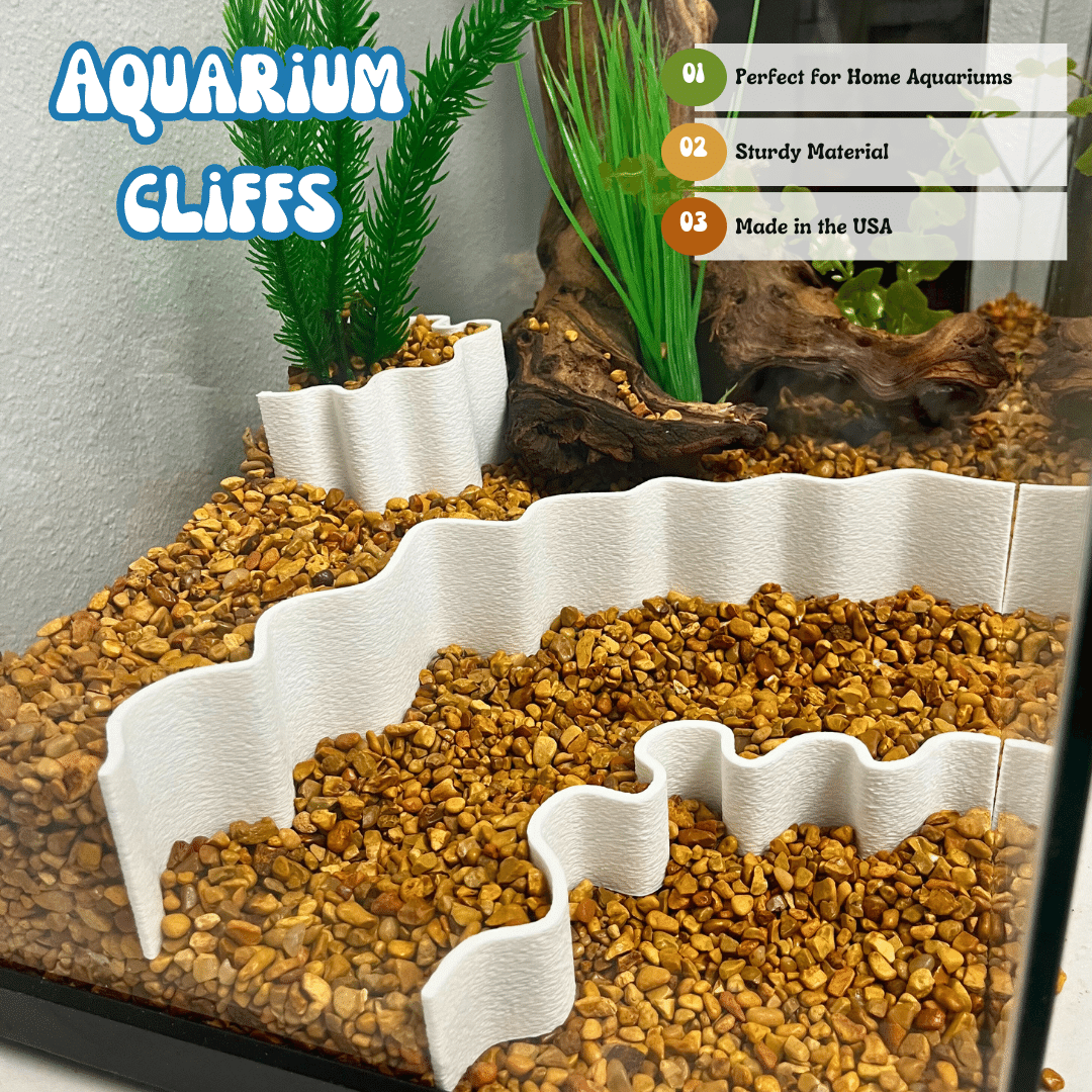 Aquarium or Terrarium Substrate Cliffs