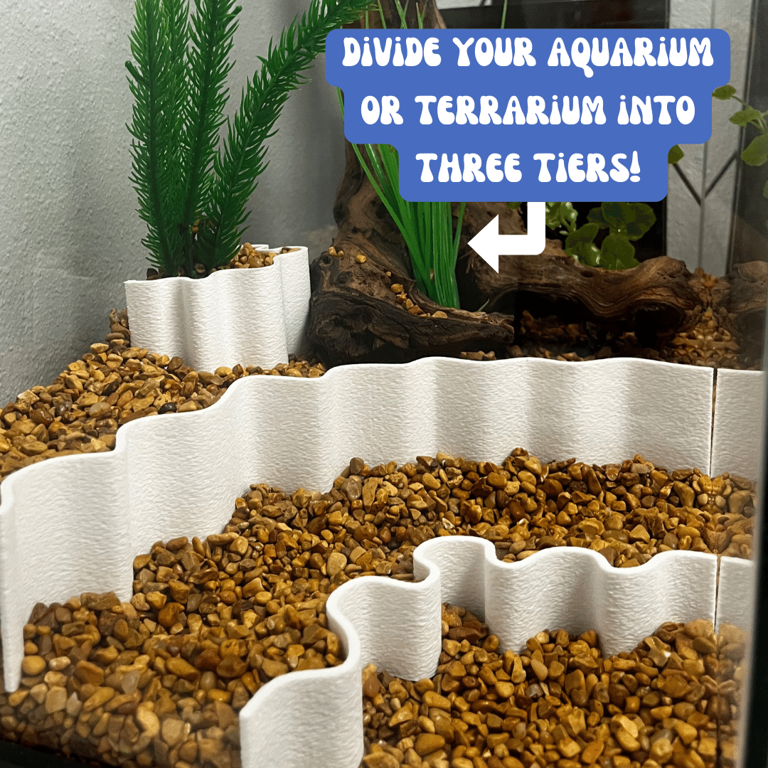 Aquarium or Terrarium Substrate Cliffs