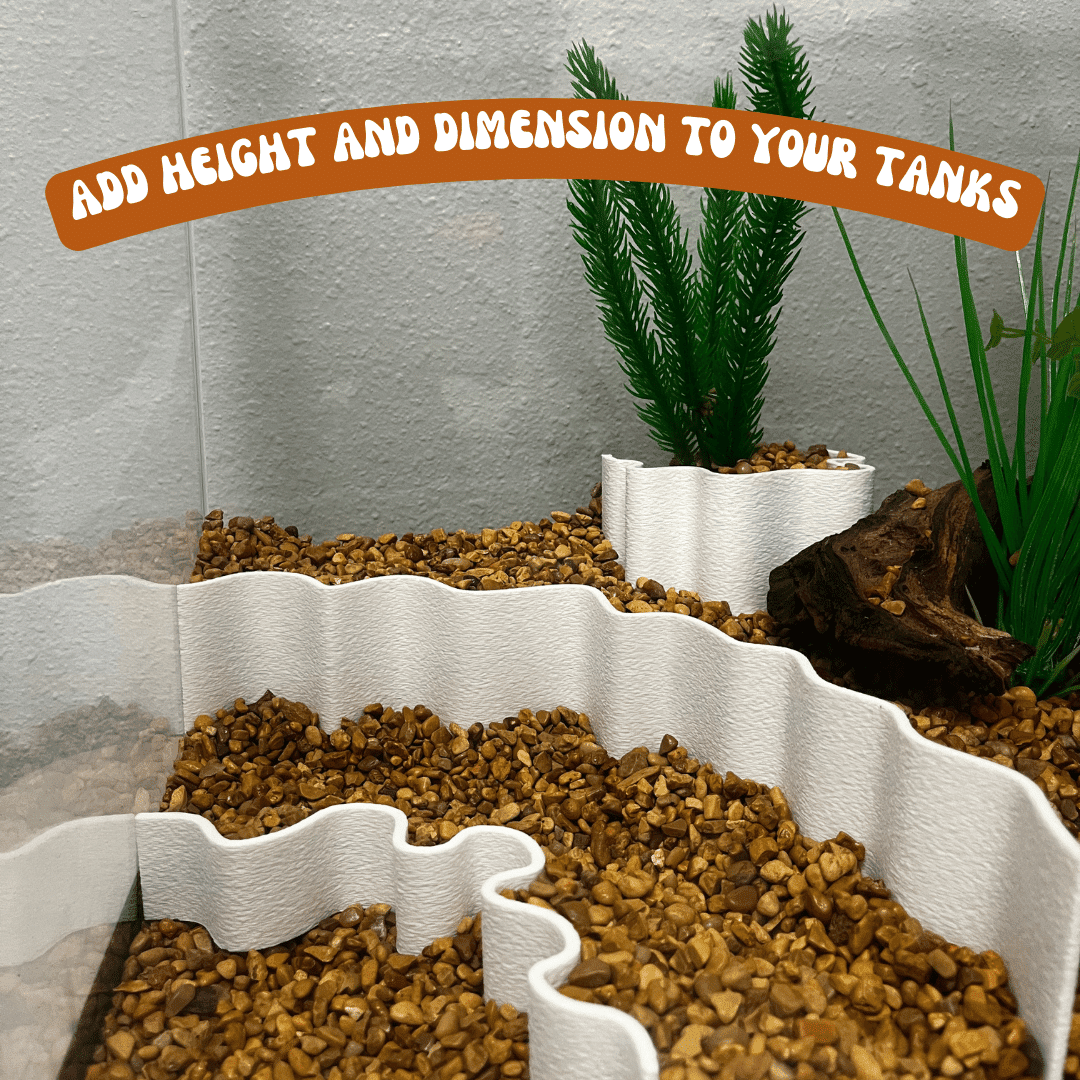 Aquarium or Terrarium Substrate Cliffs