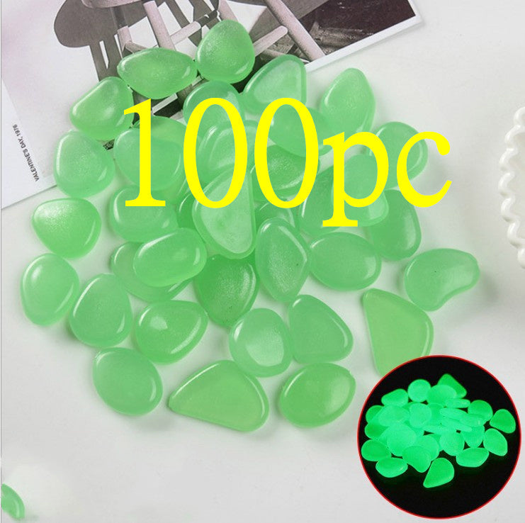 Fluorescent Aquarium Pebbles Fish Tank
