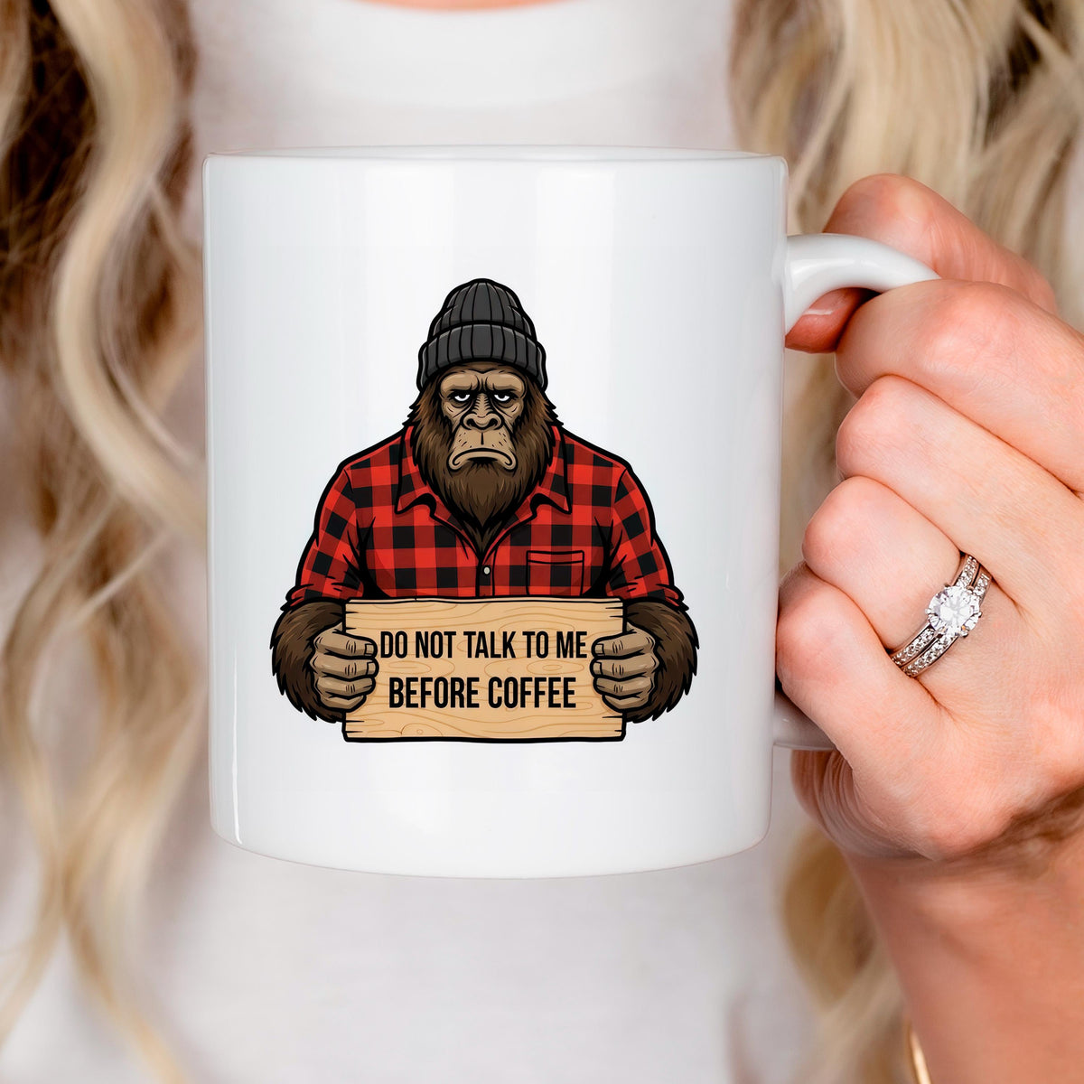Funny Bigfoot Mug