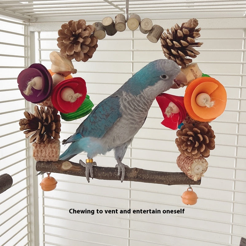 Bird Swing Decoration