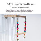 Perch and Beaded Swing for Birds