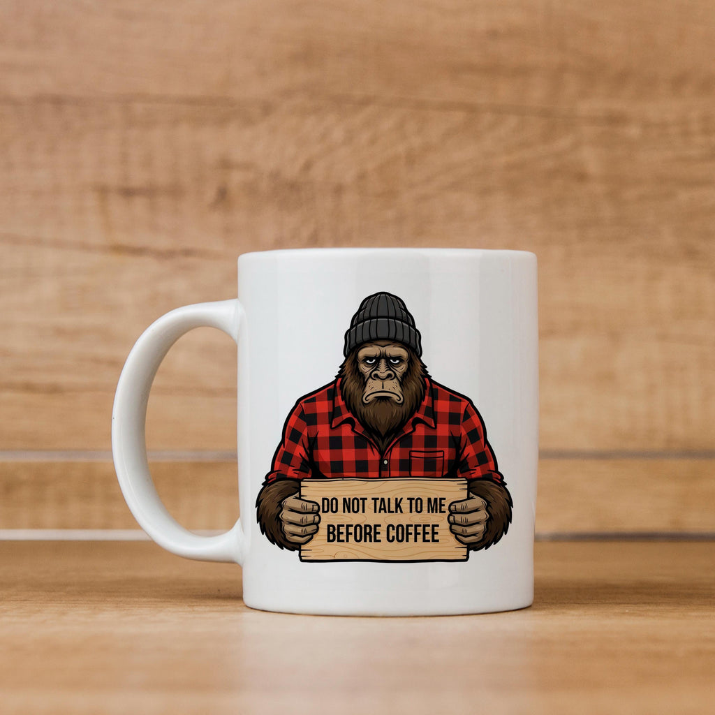 Funny Bigfoot Mug