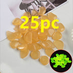 Fluorescent Aquarium Pebbles Fish Tank