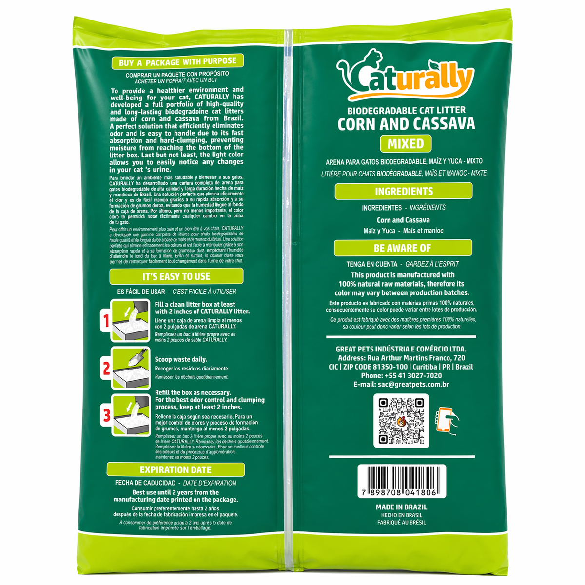 Eco-Friendly Cat Litter