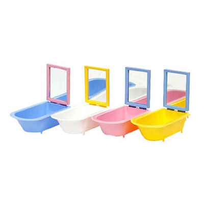 Mirrored Bird Bath Tub