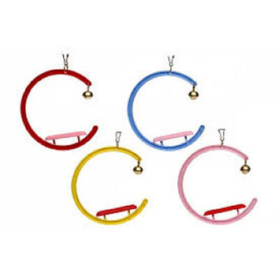 G-Shaped Bird Swing with Bell