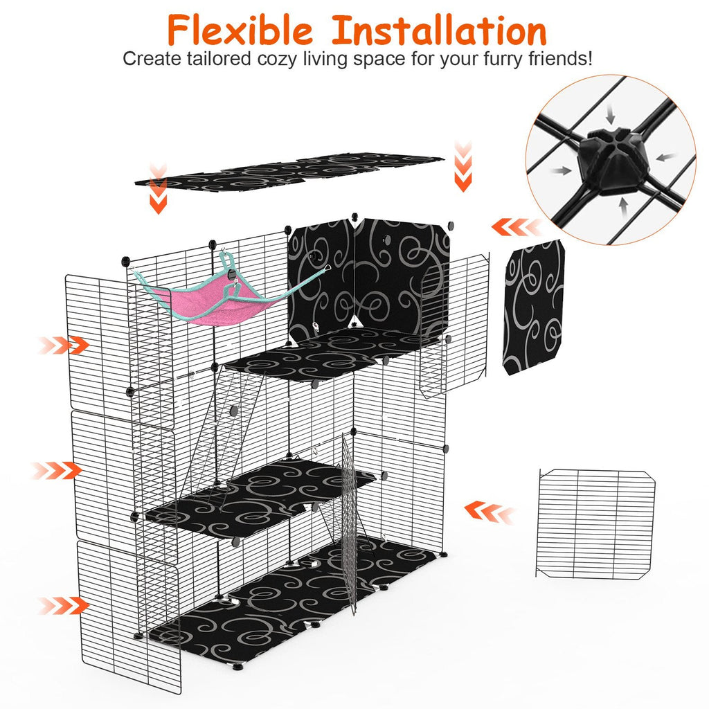 Pet Enclosure Indoor Cage Playpen