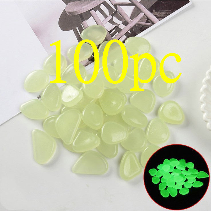 Fluorescent Aquarium Pebbles Fish Tank