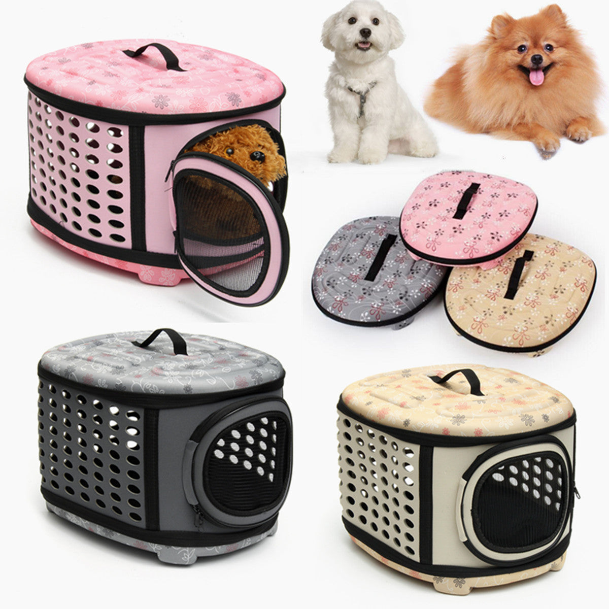 Foldable Handbag Carrier Cage