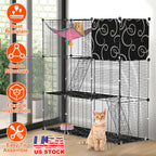 Pet Enclosure Indoor Cage Playpen