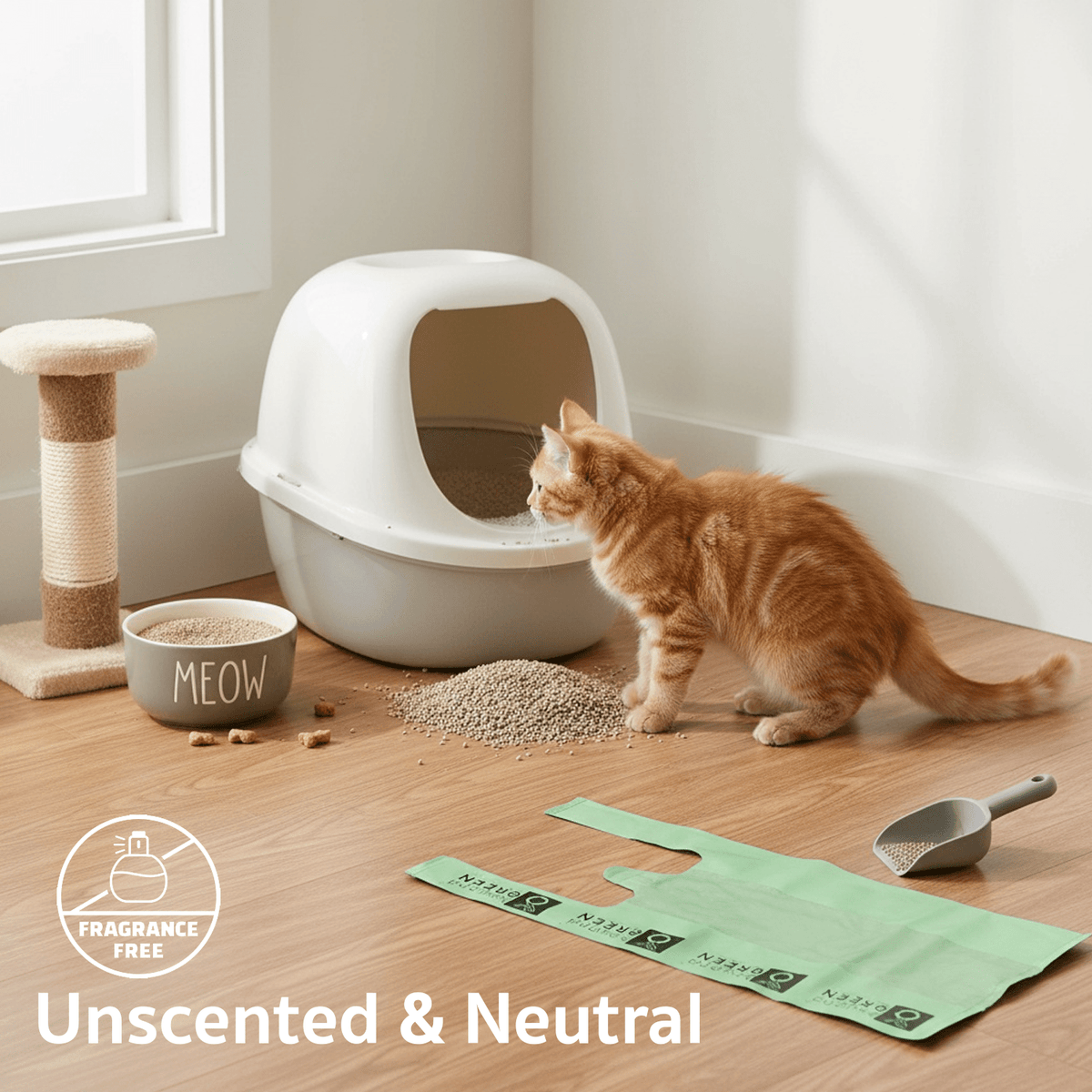 Cat Litter Bags Leak-Resistant