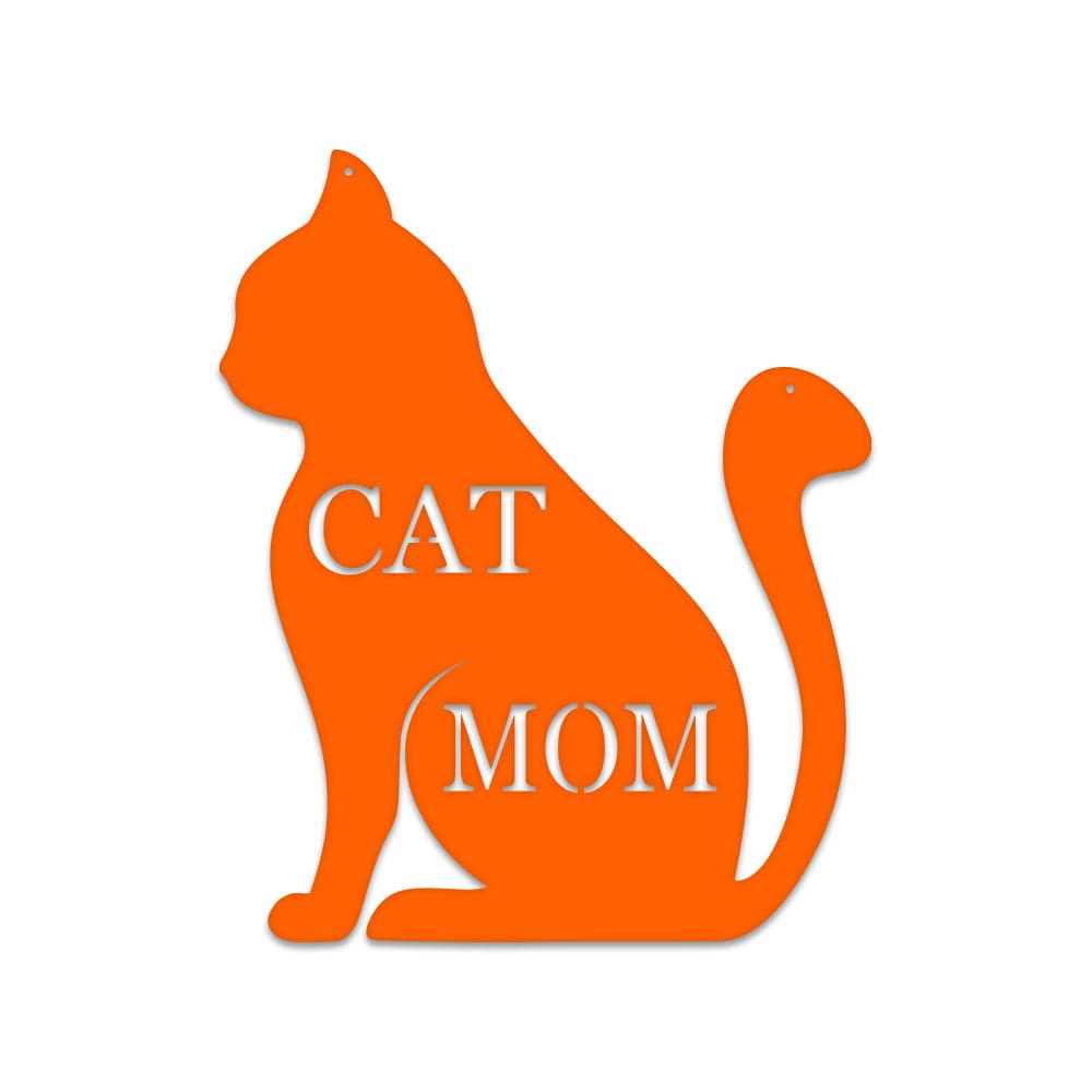 Metal Cat Decoration
