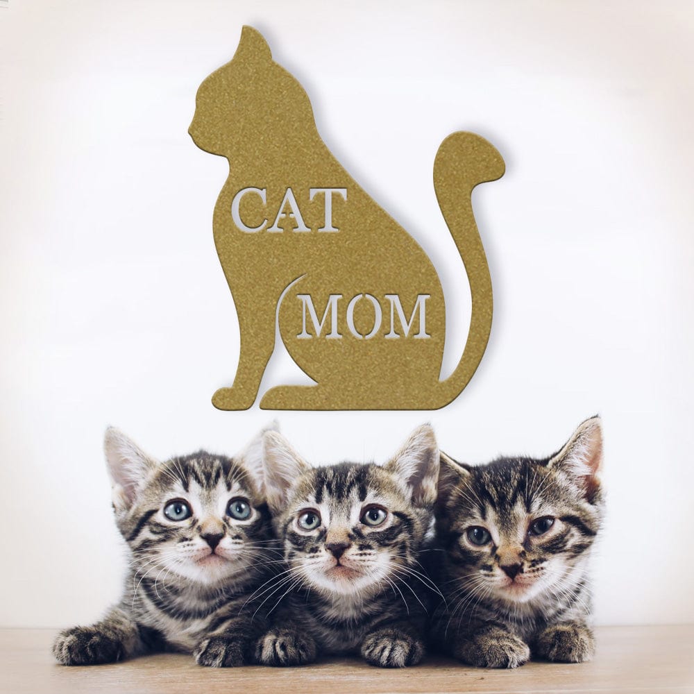 Metal Cat Decoration