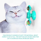 Rotatable Cat Toys With Catnip