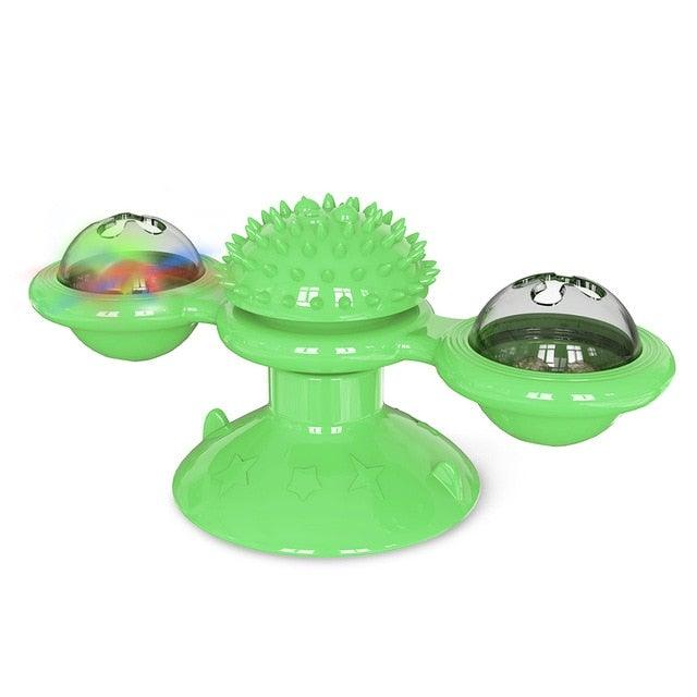Rotatable Cat Toys With Catnip