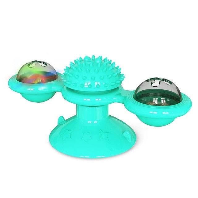 Rotatable Cat Toys With Catnip