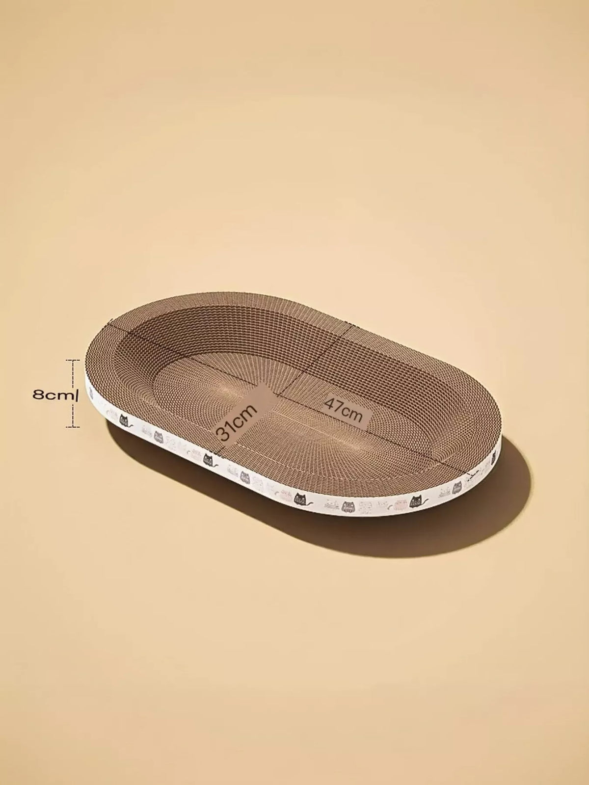 Wear-Resistant Cat Scratching Lounge Bed