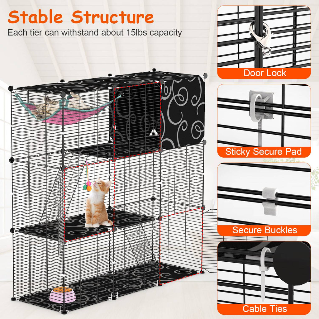 Pet Enclosure Indoor Cage Playpen