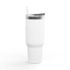Cursive Tail Cat Lady Travel Mug