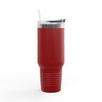 Cursive Tail Cat Lady Travel Mug