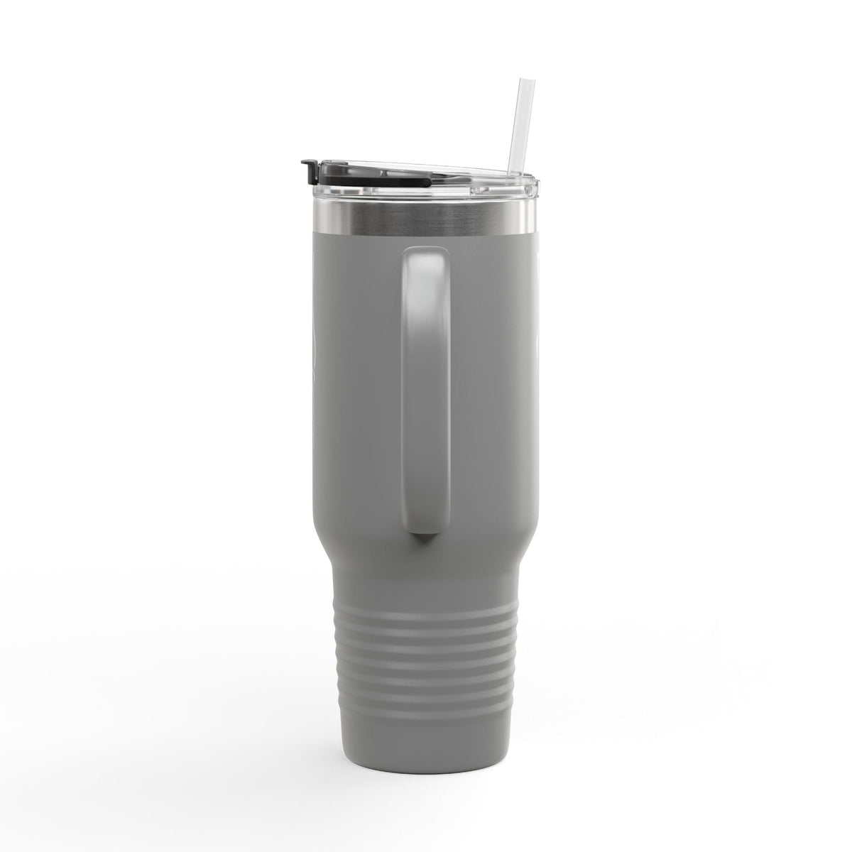 Cursive Tail Cat Lady Travel Mug