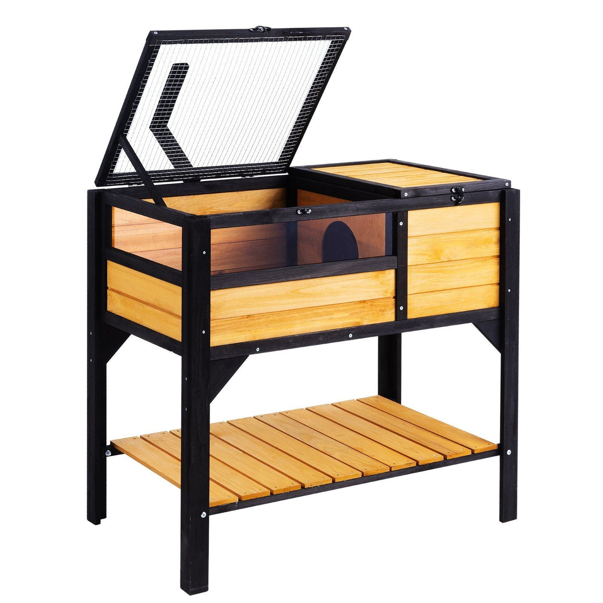 Wooden House Habitat Indoor & Outdoor