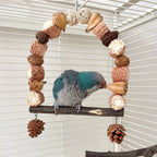 Natural Log Bird Stand