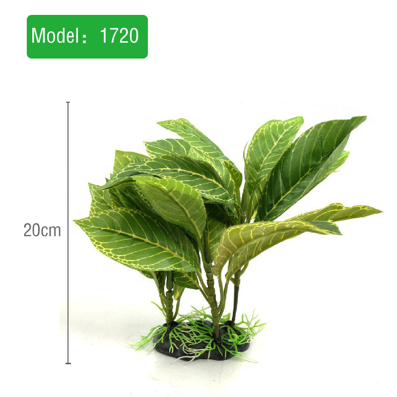 Artificial Terrarium & Aquarium Plant Decor