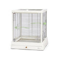 White Stainless Steel Bird Cage