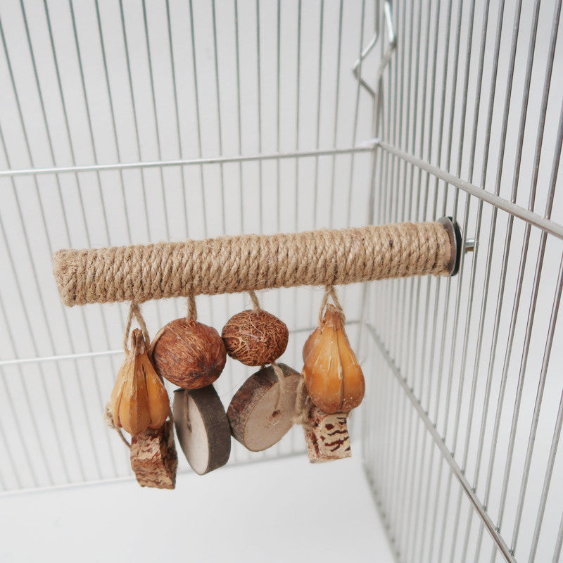 Parrot Rope Braided Bird Toy