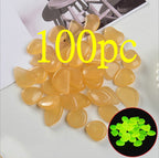 Fluorescent Aquarium Pebbles Fish Tank