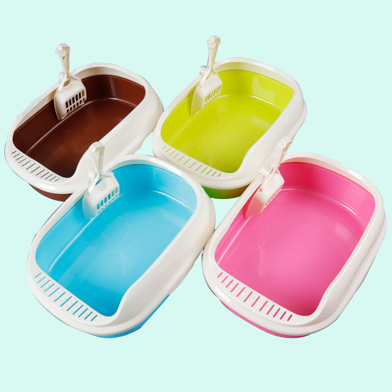 Pet Cat Litter Box With Shovel