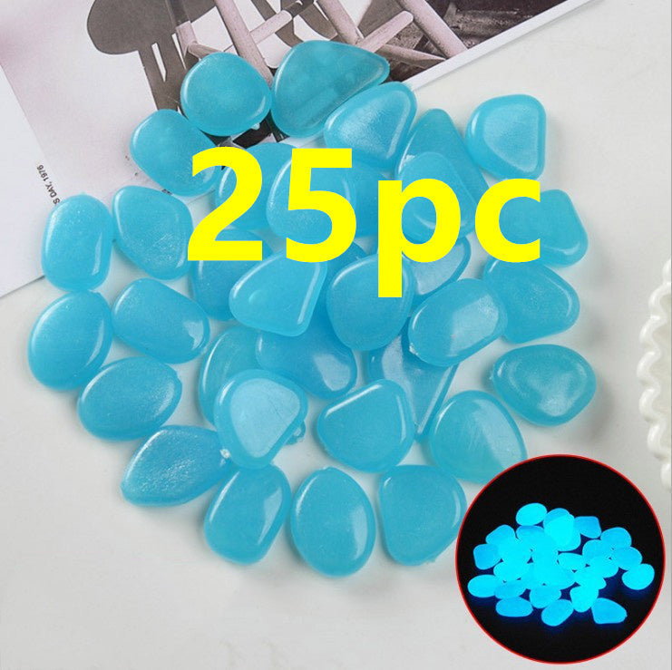 Fluorescent Aquarium Pebbles Fish Tank