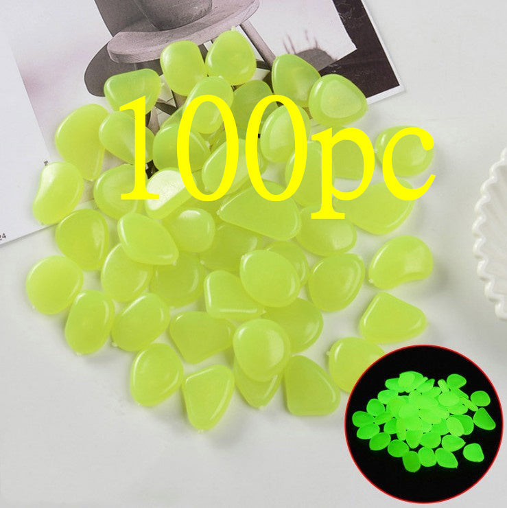 Fluorescent Aquarium Pebbles Fish Tank
