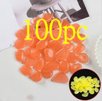 Fluorescent Aquarium Pebbles Fish Tank