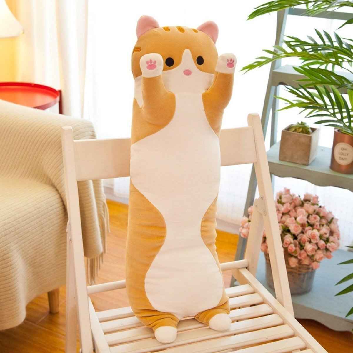 Soft Cuddly Cat Gift for Kids